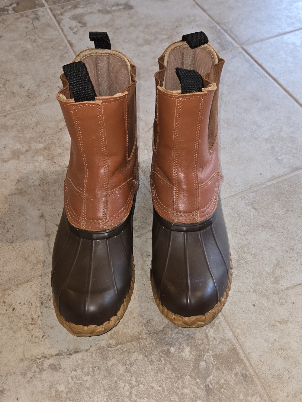 Cabela's Size 11 leather & rubber boots